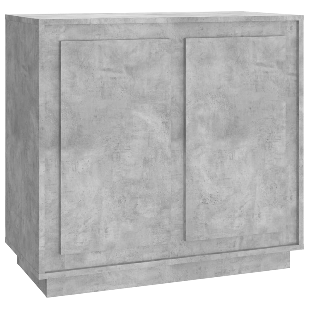 Skjenk betonggrå 80x34x75 cm konstruert tre