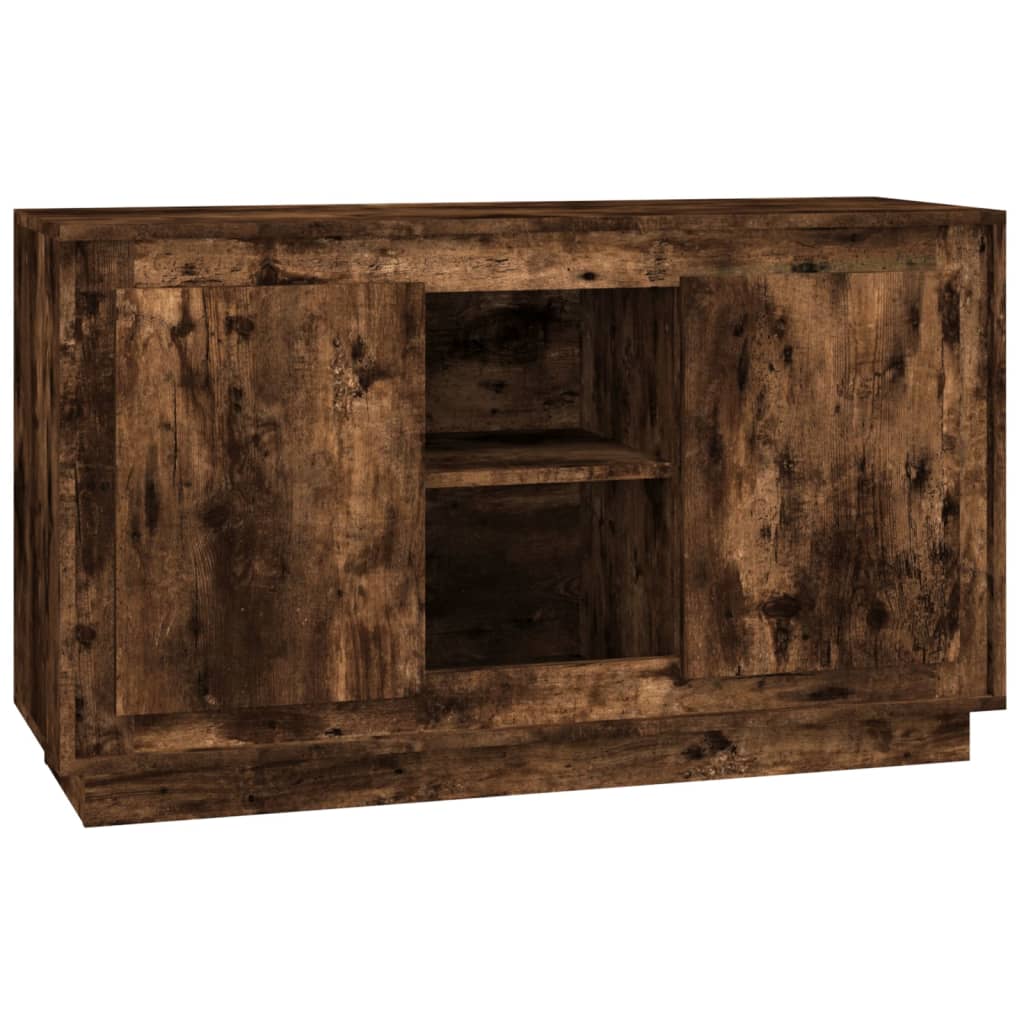 Skjenk røkt eik 102x35x60 cm konstruert tre