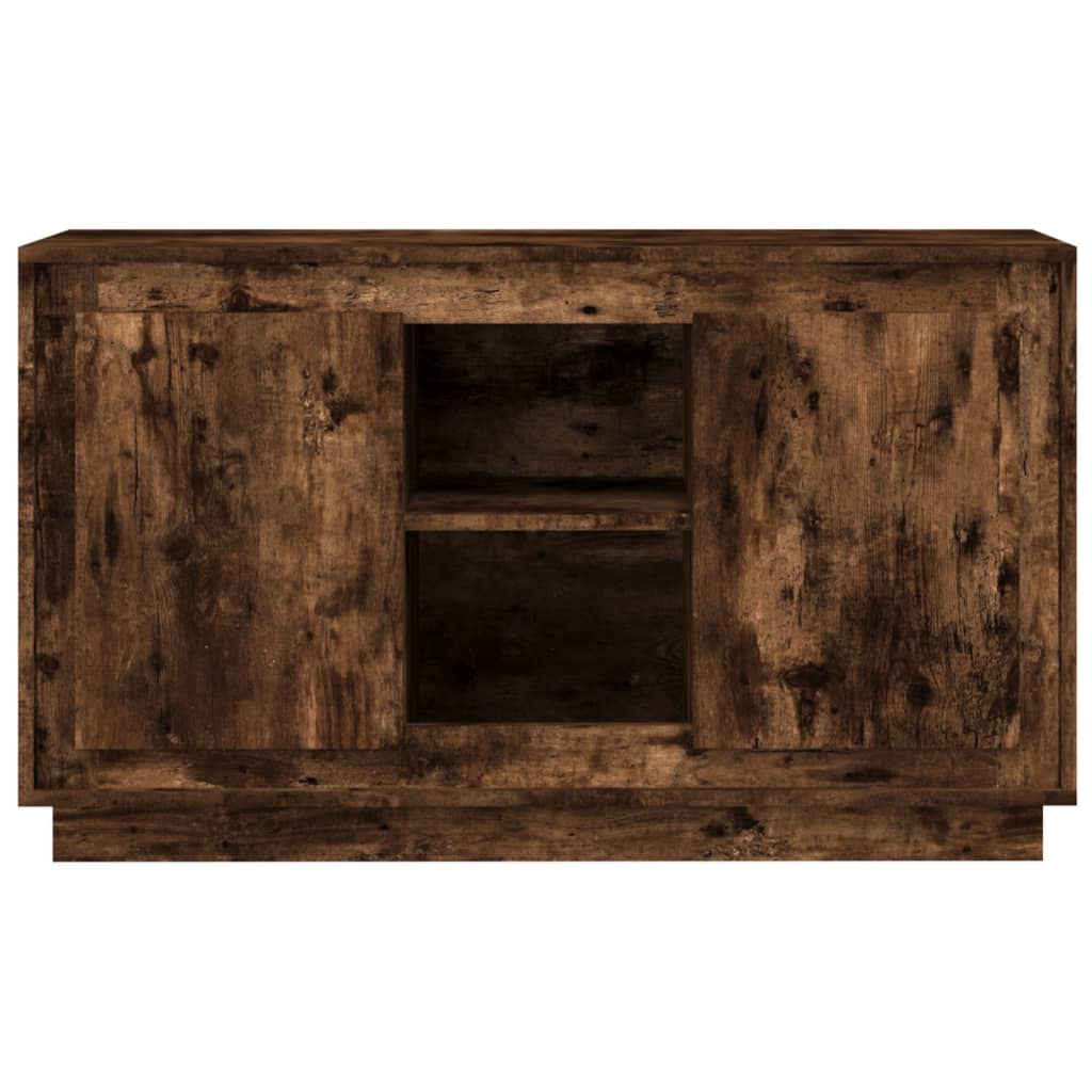 Skjenk røkt eik 102x35x60 cm konstruert tre