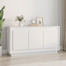 Skjenk hvit 102x35x55 cm konstruert tre