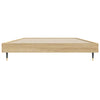 Sengeramme uten madrass sonoma eik 90x200 cm konstruert tre