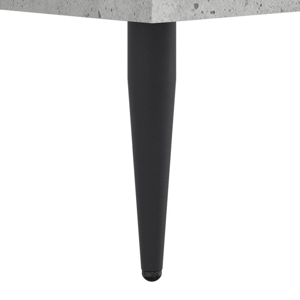 Sengeramme betonggrå 160x200 cm konstruert tre