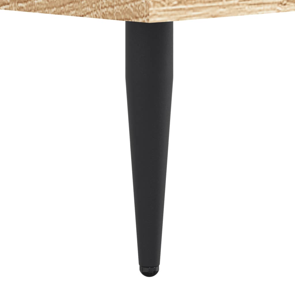 Sengeramme uten madrass sonoma eik 90x200 cm konstruert tre