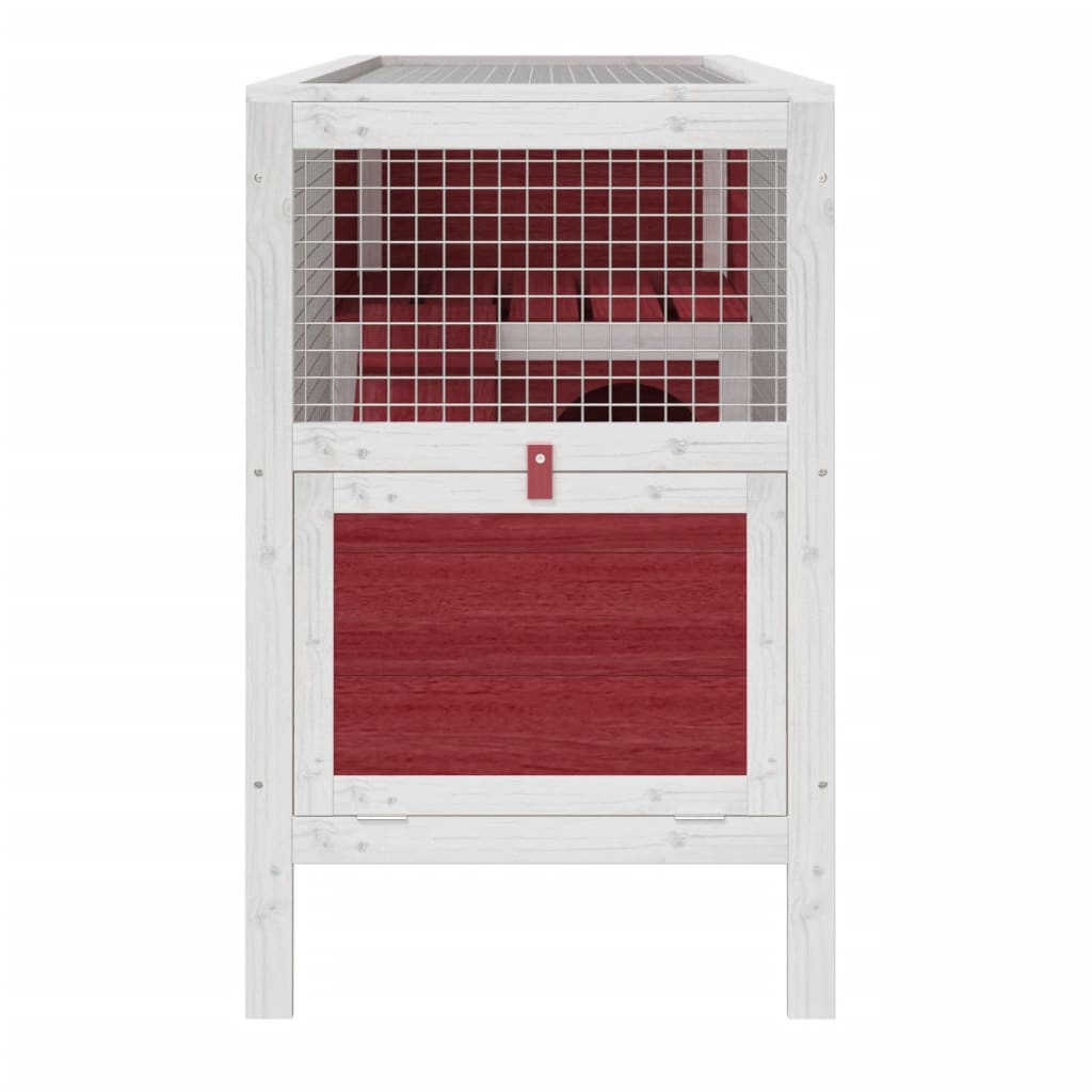 Kaninbur mocca 103x44x69,5 cm heltre furu