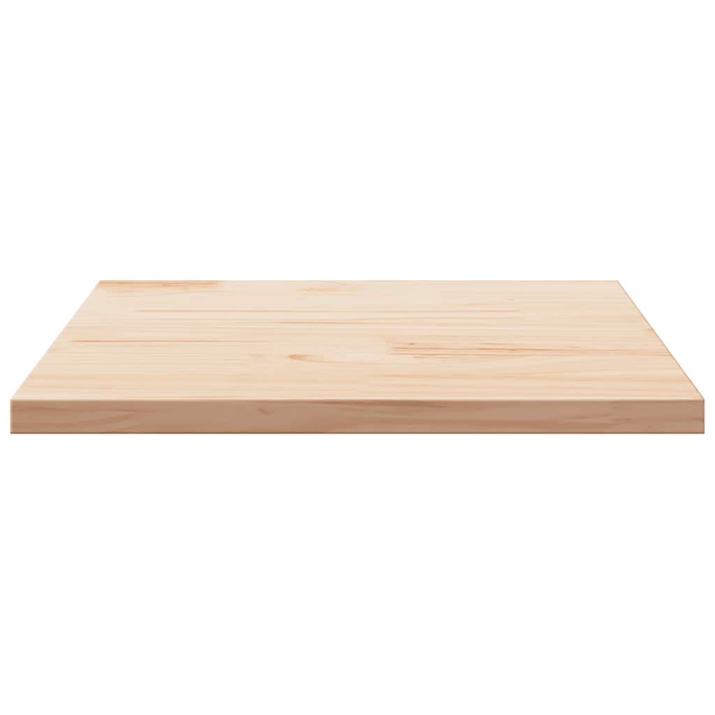 Bordplate 80x80x2,5 cm heltre furu firkantet