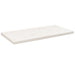 Bordplate hvit 80x40x2,5 cm heltre furu rektangulær