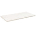 Bordplate hvit 110x55x2,5 cm heltre furu rektangulær