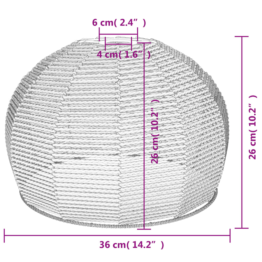 Taklampeskjerm Ø36x26 cm jern og papir