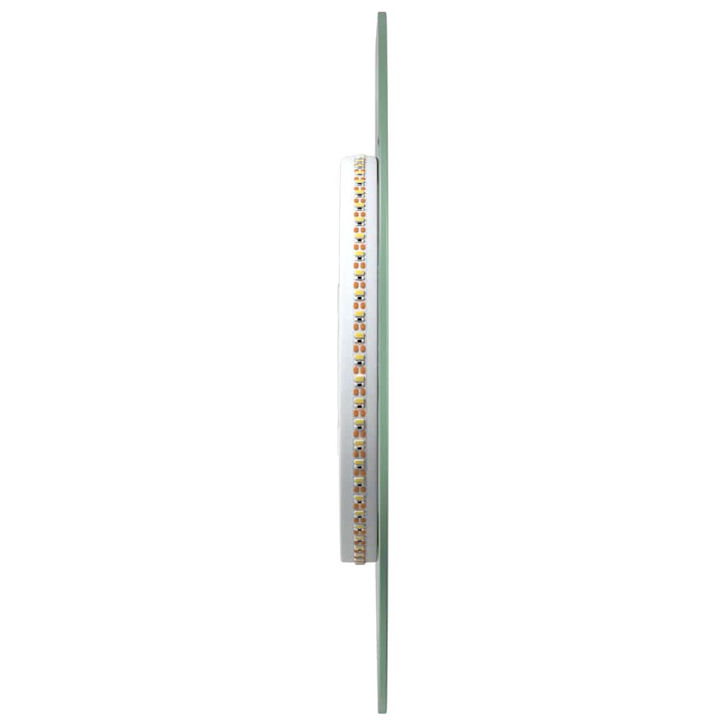LED-baderomsspeil 30 cm rundt