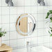 LED-baderomsspeil 30 cm rundt