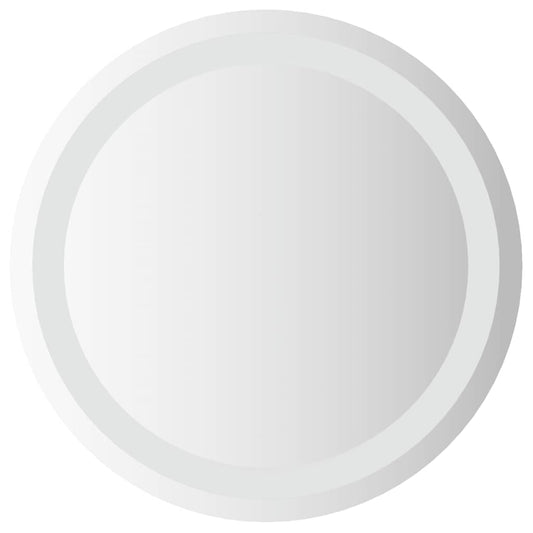 LED-baderomsspeil 40 cm rundt