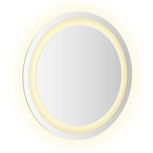 LED-baderomsspeil 40 cm rundt