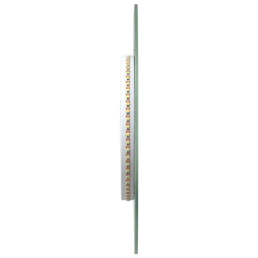LED-baderomsspeil 40 cm rundt