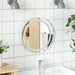 LED-baderomsspeil 40 cm rundt
