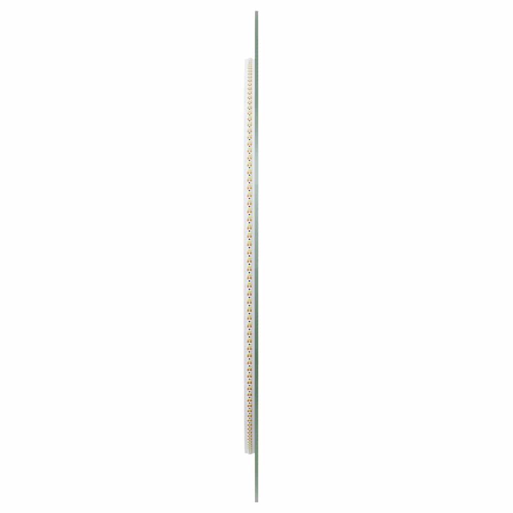 LED-baderomsspeil 60 cm rundt