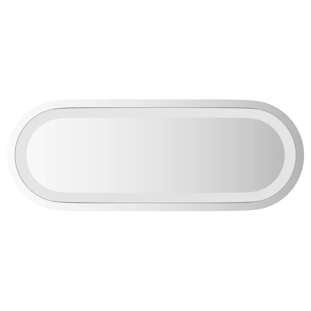 LED-baderomsspeil 40x15 cm oval