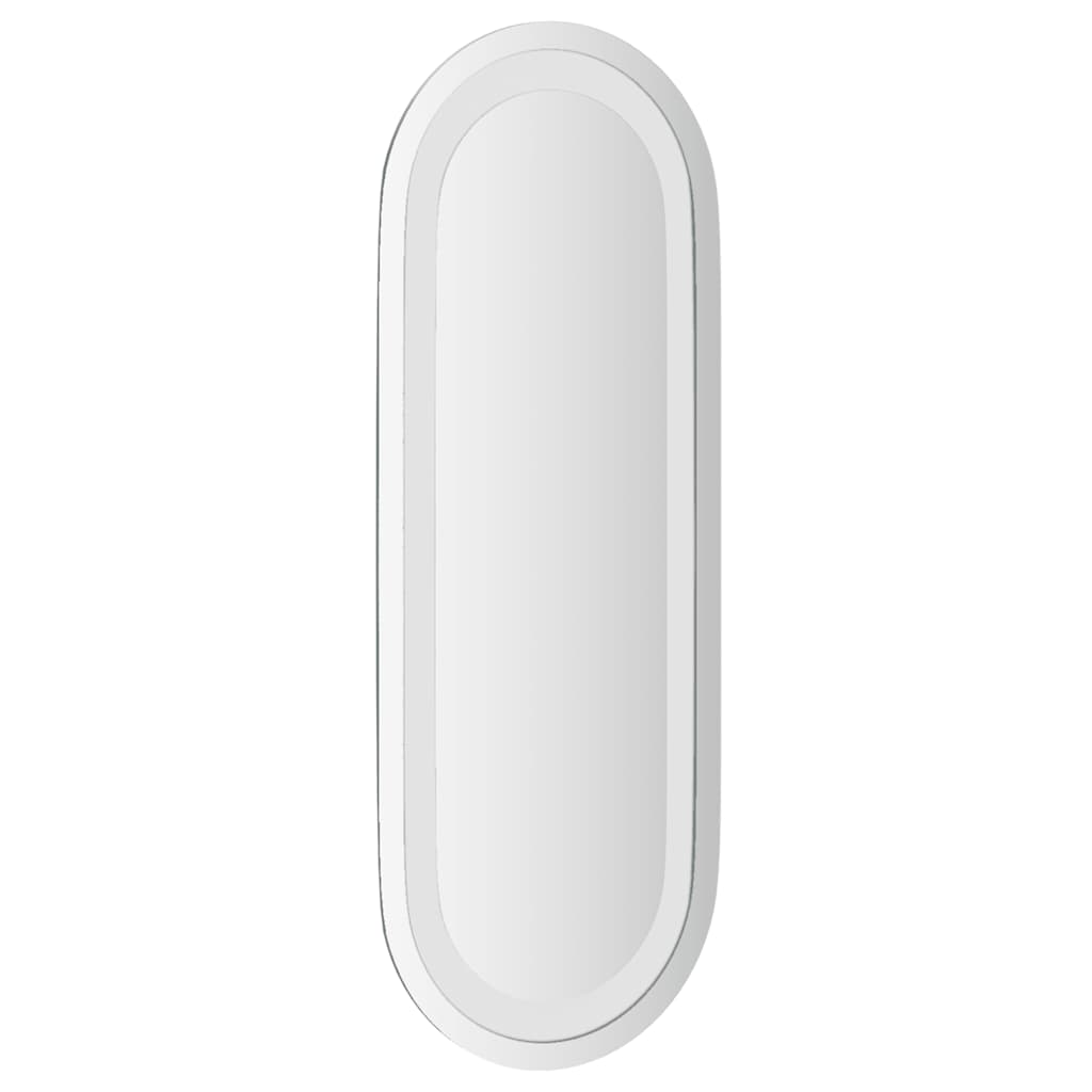 LED-baderomsspeil 40x15 cm oval