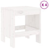 Hagespisestue 5 deler hvit heltre furu
