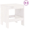 Hagespisestue 5 deler hvit heltre furu