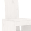 Hagebarsett 5 deler hvit heltre furu