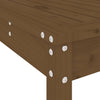 Hagebarsett 9 deler honningbrun heltre furu