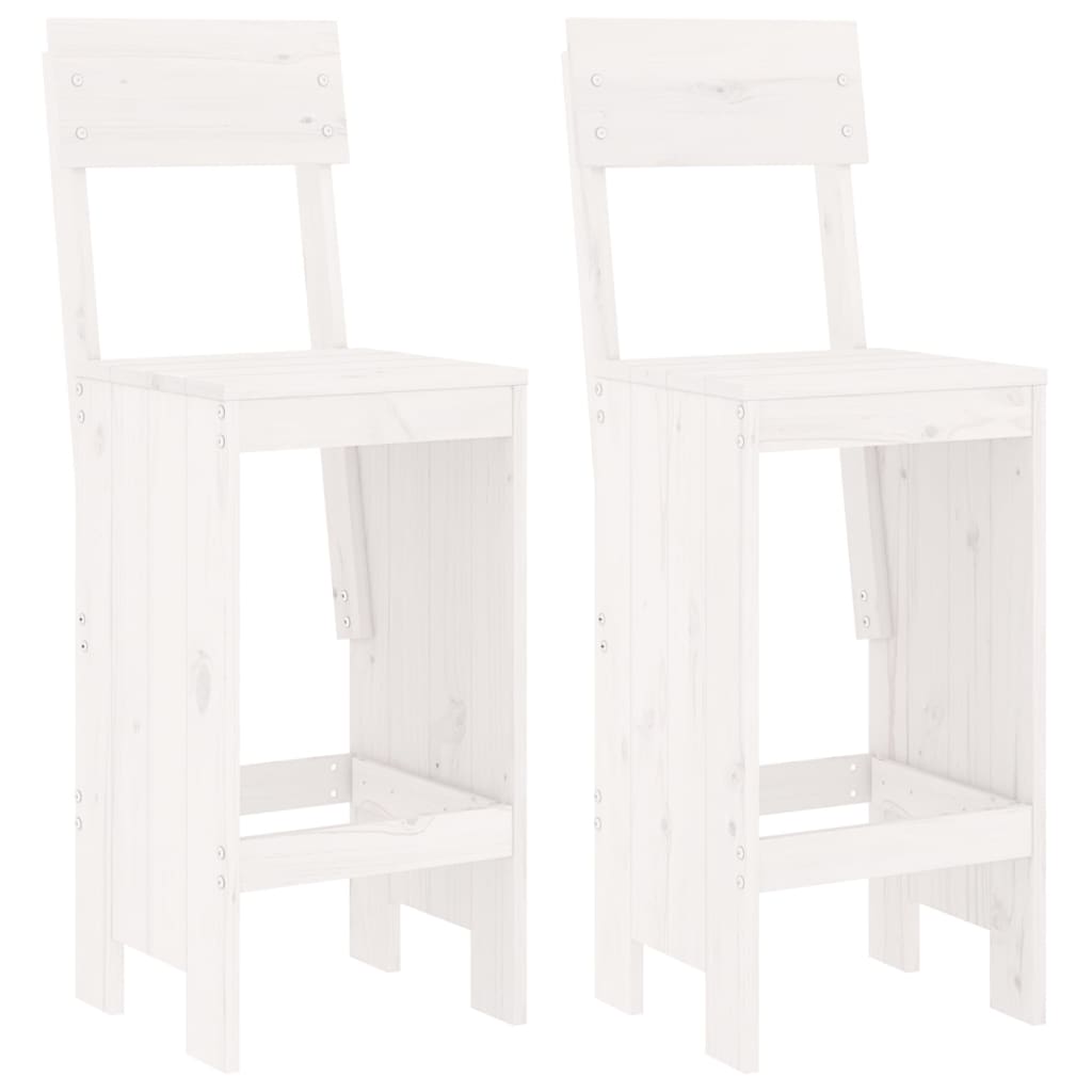 Hagebarsett 3 deler hvit heltre furu