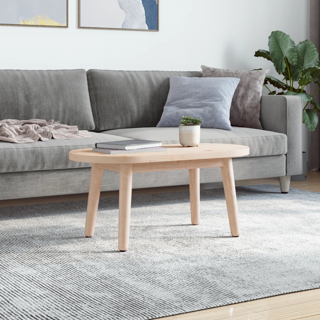 Bordplate 60x30x2,5 cm heltre furu oval