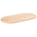 Bordplate 90x45x2,5 cm heltre furu oval