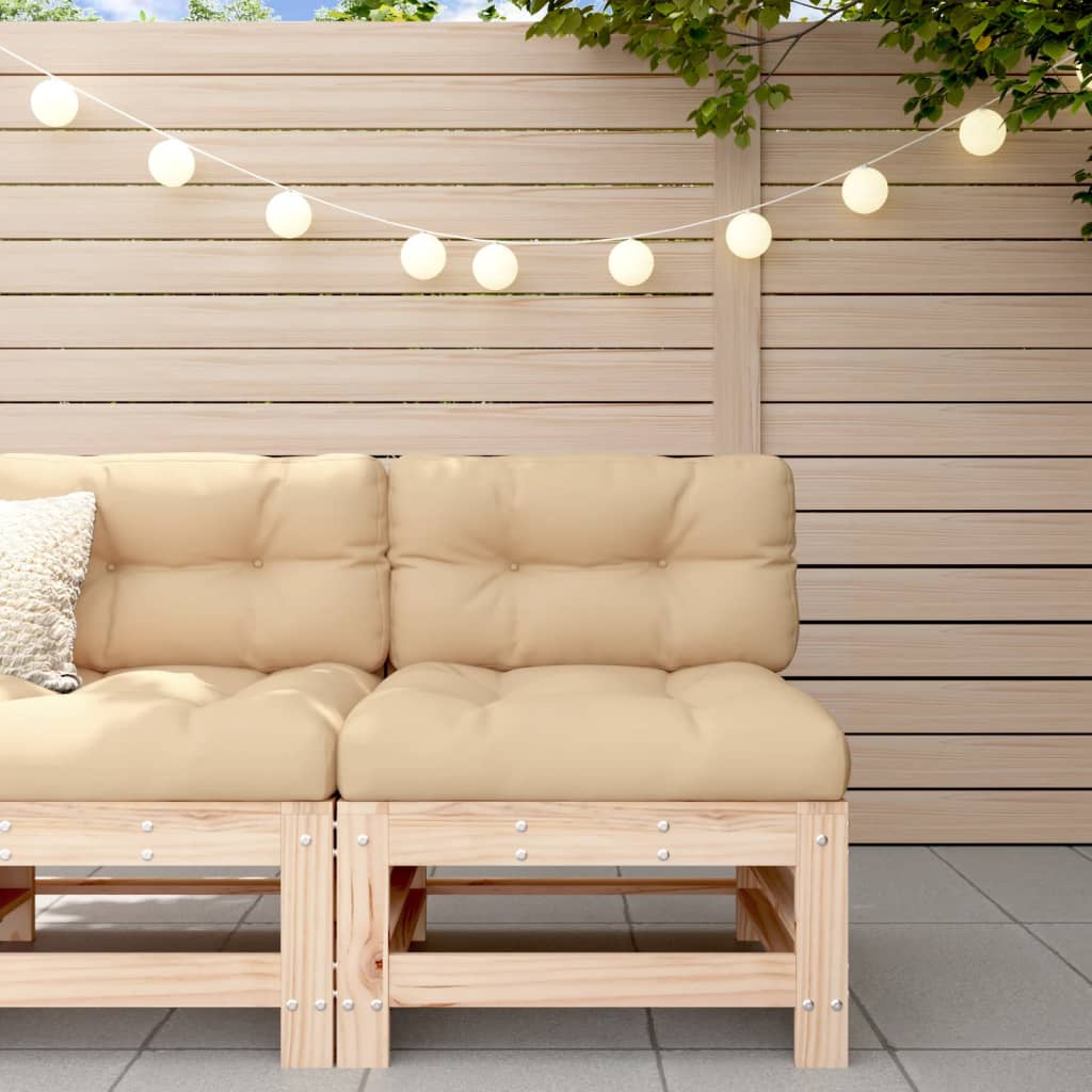 Midtsofa for hage heltre furu