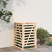 Søppeldunkskur 84x90x128,5 cm heltre furu