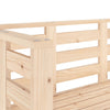 Hagebenk 111,5x53x71 cm heltre furu