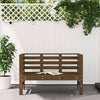 Hagebenk honningbrun 111,5x53x71 cm heltre furu