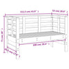 Hagebenk 111,5x53x71 cm heltre douglasgran