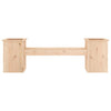 Plantebenk 184,5x39,5x56,5 cm heltre furu