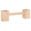 Plantebenk 184,5x39,5x56,5 cm heltre furu