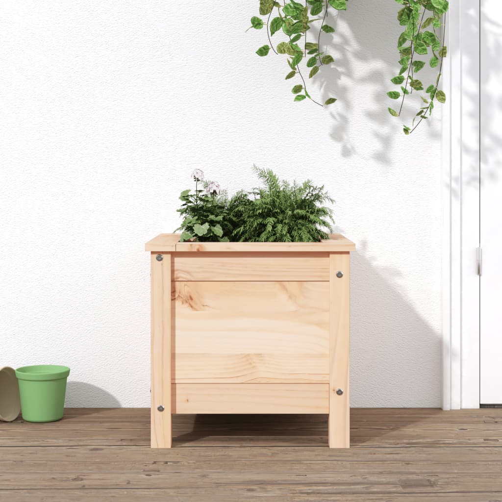 Hageplantekasse 40x40x39 cm heltre furu