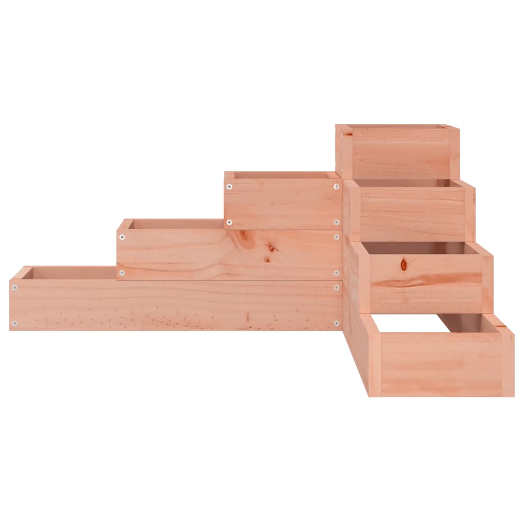 Hageplantekasse 4 etasjer 80,5x79x36 cm heltre douglasgran
