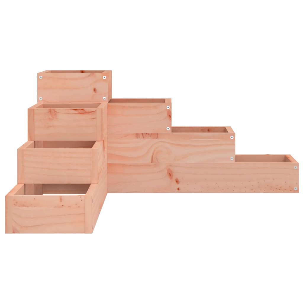 Hageplantekasse 4 etasjer 80,5x79x36 cm heltre douglasgran