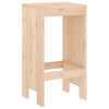 Barkrakker 2 stk 40x36x75 cm heltre furu
