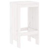 Barkrakker 2 stk hvit 40x36x75 cm heltre furu