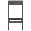 Barkrakker 2 stk grå 40x36x75 cm heltre furu