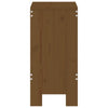 Barkrakker 2 stk honningbrun 40x36x75 cm heltre furu