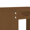 Barkrakker 2 stk honningbrun 40x36x75 cm heltre furu