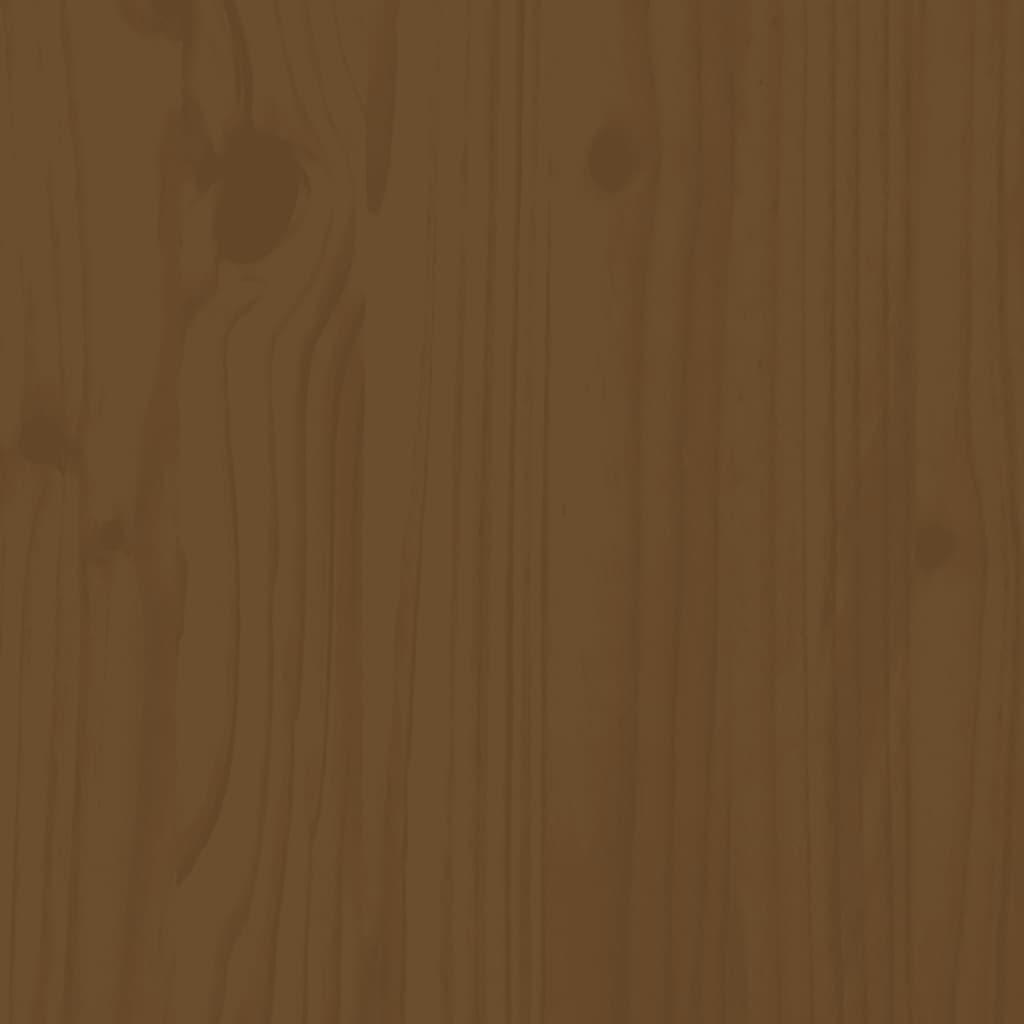 Barkrakker 2 stk honningbrun 40x36x75 cm heltre furu