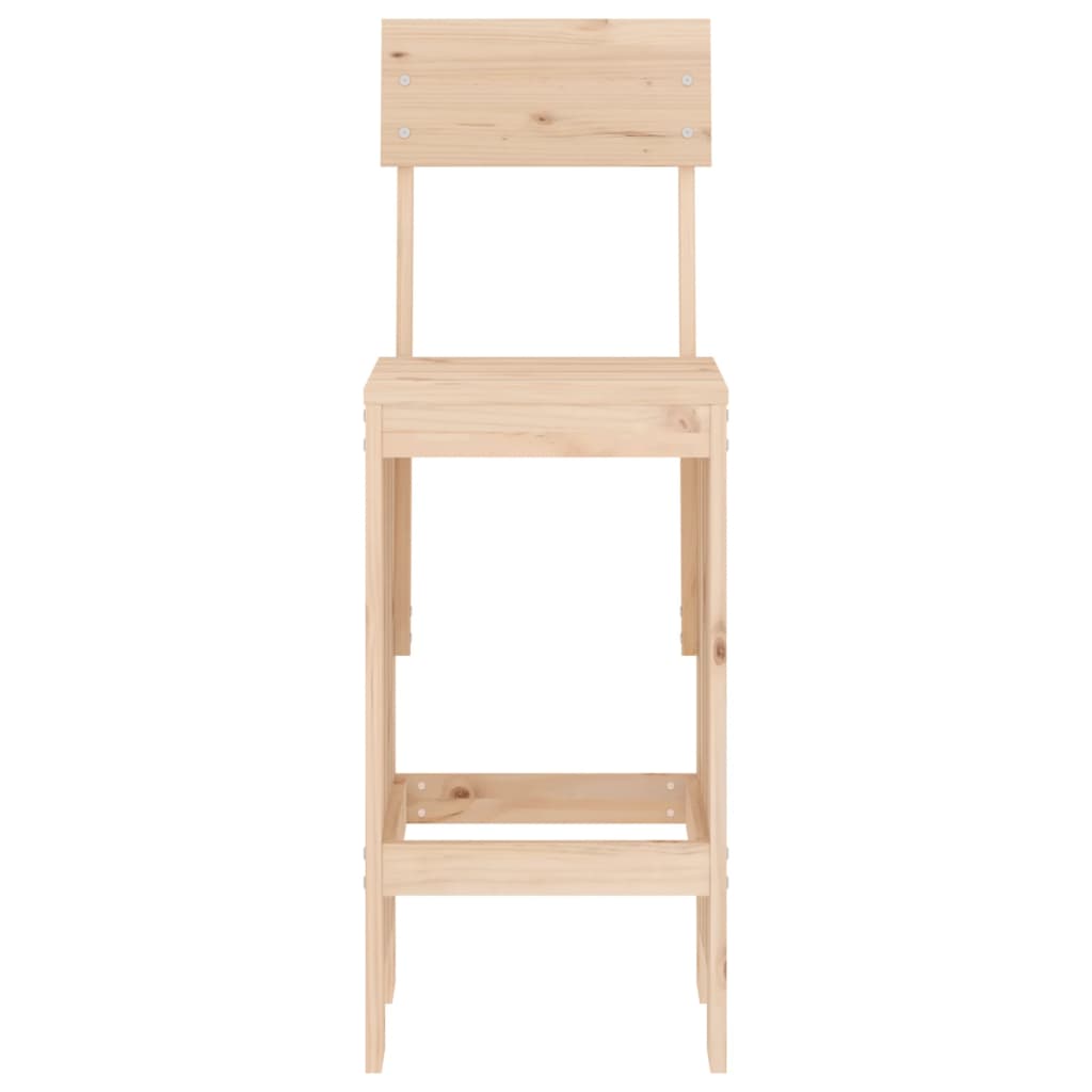 Barkrakker 2 stk 40x48,5x115,5 cm heltre furu
