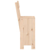 Barkrakker 2 stk 40x48,5x115,5 cm heltre furu