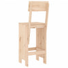 Barkrakker 2 stk 40x48,5x115,5 cm heltre furu