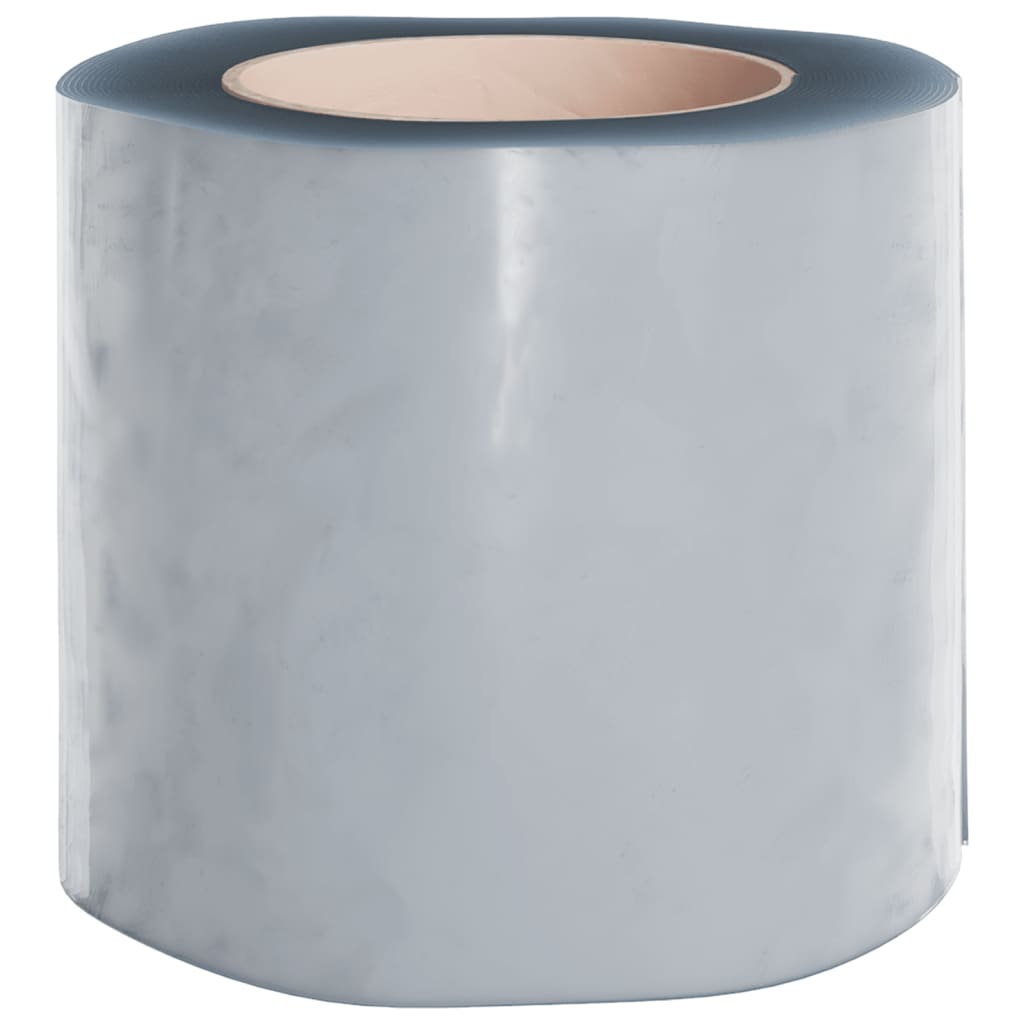 Dørgardin gjennomsiktig 200 mm x 1,6 mm 50 m PVC vidaXL