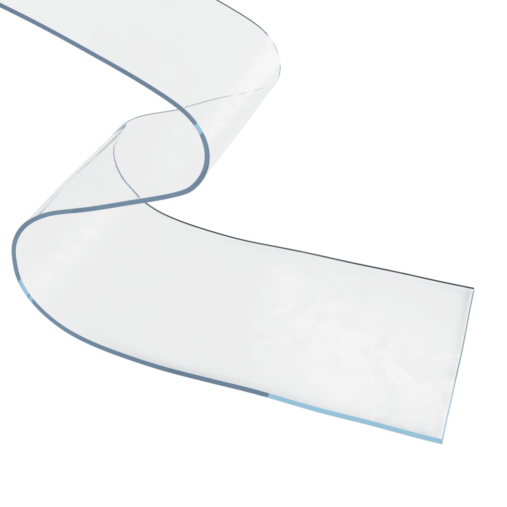 Dørgardin gjennomsiktig 200 mm x 1,6 mm 50 m PVC vidaXL