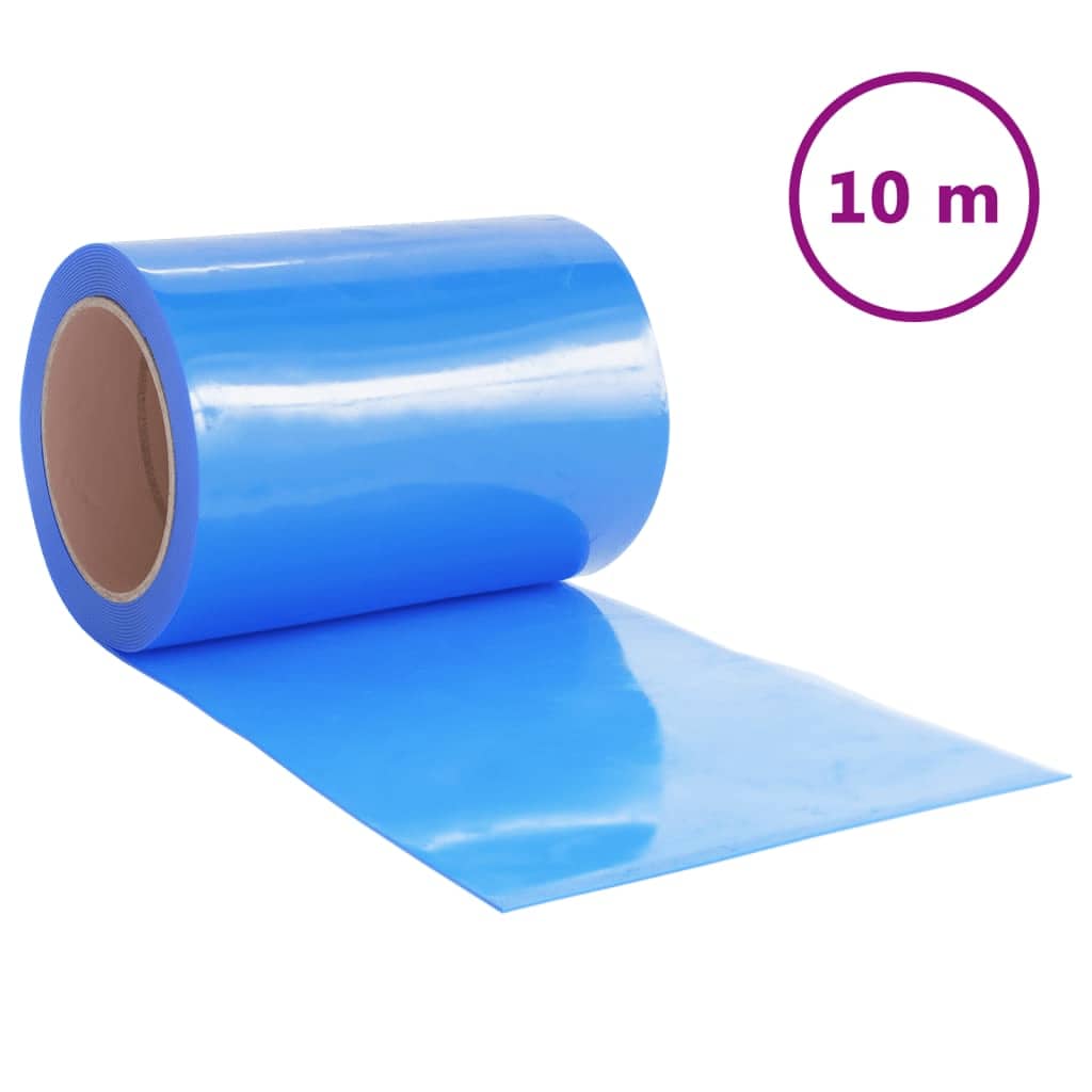 Dørgardin blå 300 mm x 2,6 mm 10 m PVC